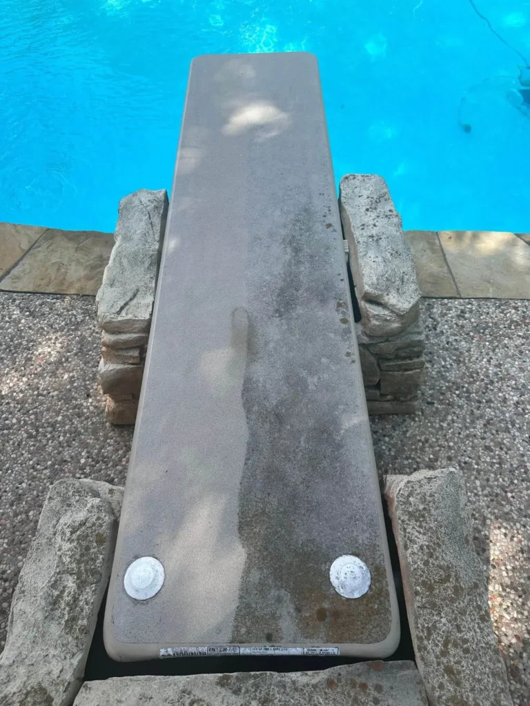 Diving Board Pressure Washing