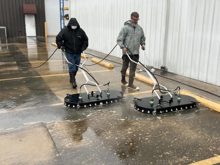 Parking Garage Pressure Washing